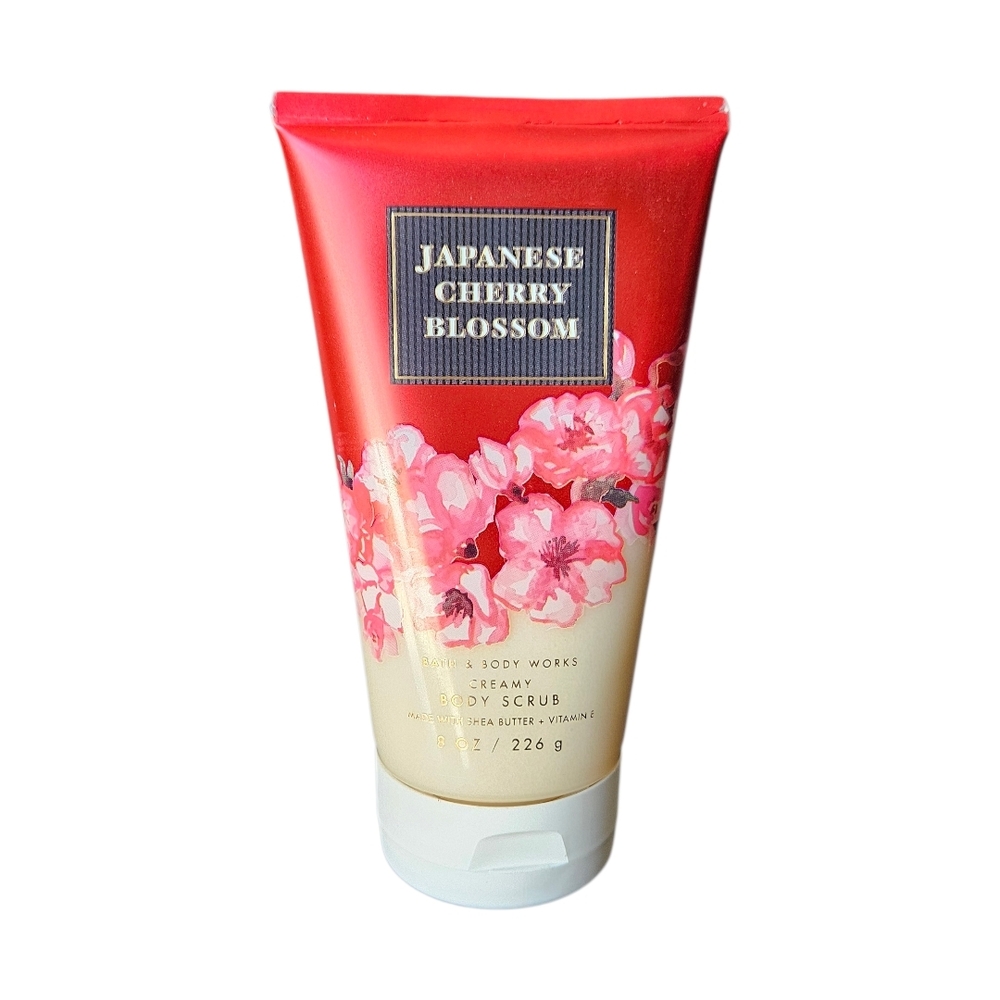 Japanese Cherry Blossom Creamy Body Scrub - Pink/Red - Picture 1 of 2